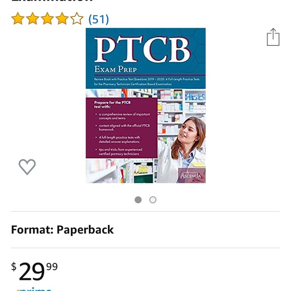 SOLD PTCB Exam Prep Book - Picture 4 of 4